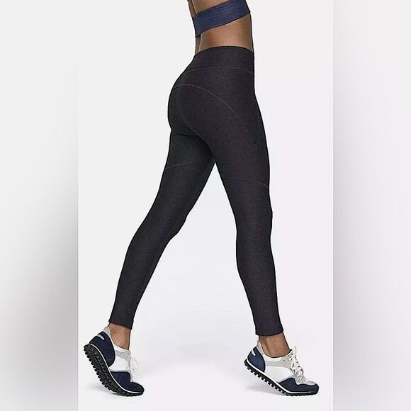 Outdoor Voices Charcoal Gray Black Yoga Athletic Leggings Women’s Size S - Picture 1 of 6